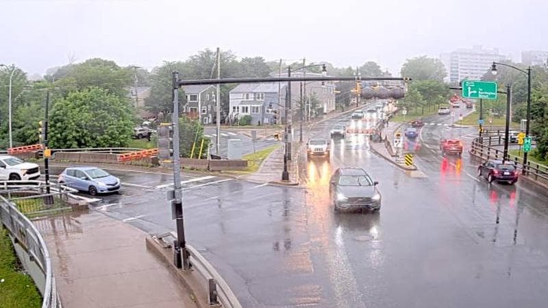 Mac Donald Bridge - Dartmouth bound