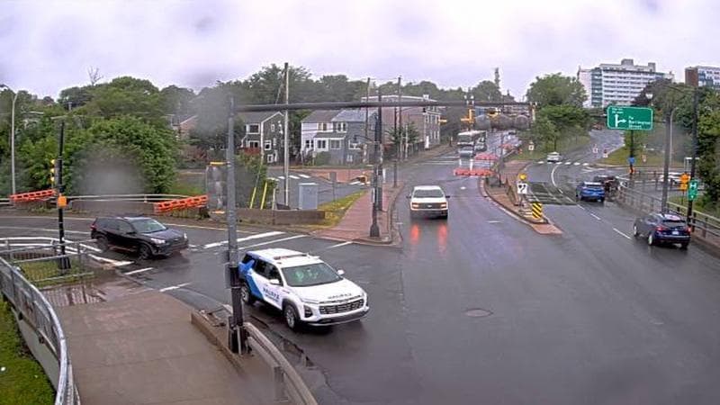 Mac Donald Bridge - Dartmouth bound