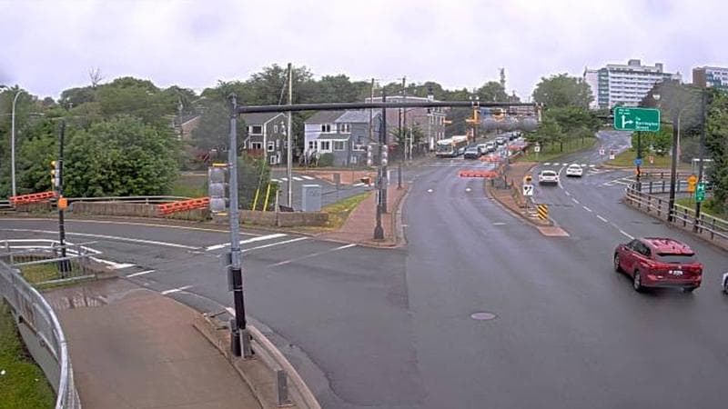 Mac Donald Bridge - Dartmouth bound