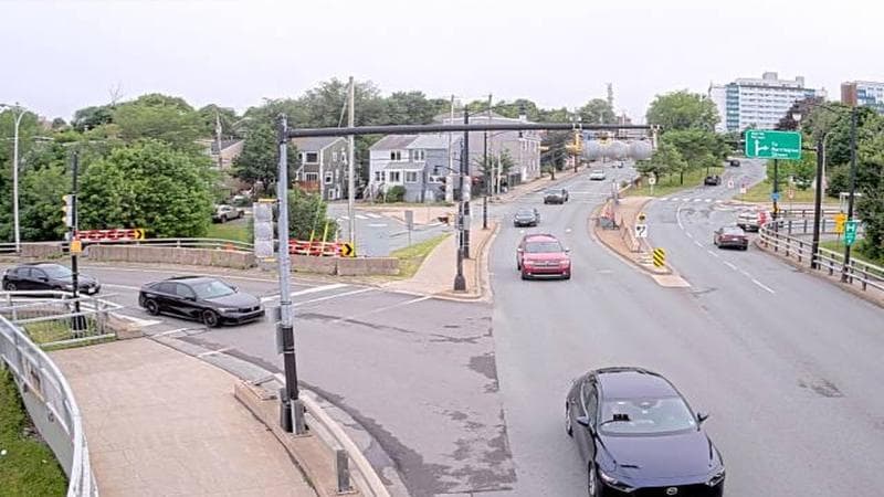 Mac Donald Bridge - Dartmouth bound