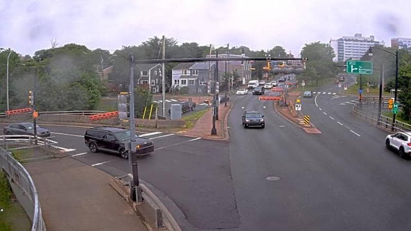 Mac Donald Bridge - Dartmouth bound