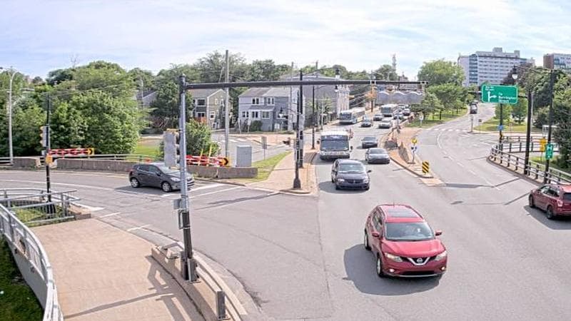 Mac Donald Bridge - Dartmouth bound