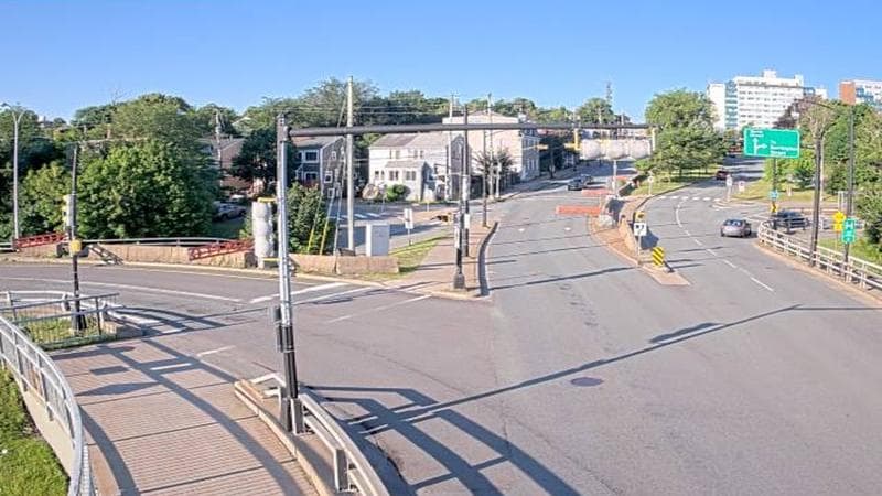 Mac Donald Bridge - Dartmouth bound