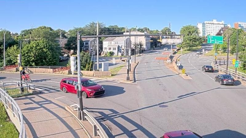 Mac Donald Bridge - Dartmouth bound