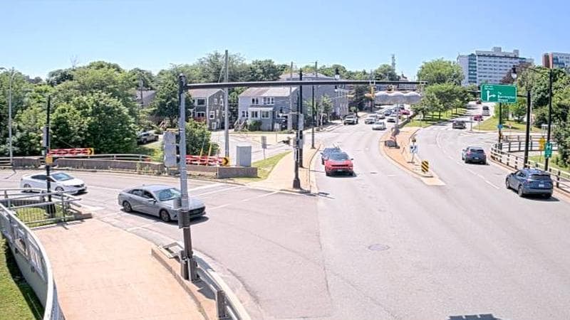 Mac Donald Bridge - Dartmouth bound
