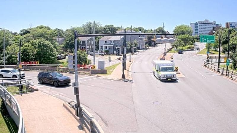 Mac Donald Bridge - Dartmouth bound