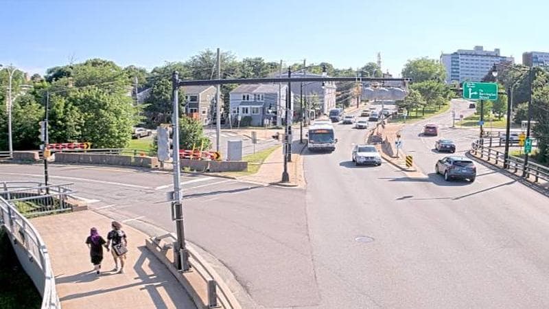 Mac Donald Bridge - Dartmouth bound