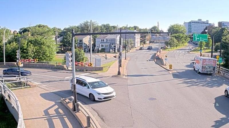 Mac Donald Bridge - Dartmouth bound