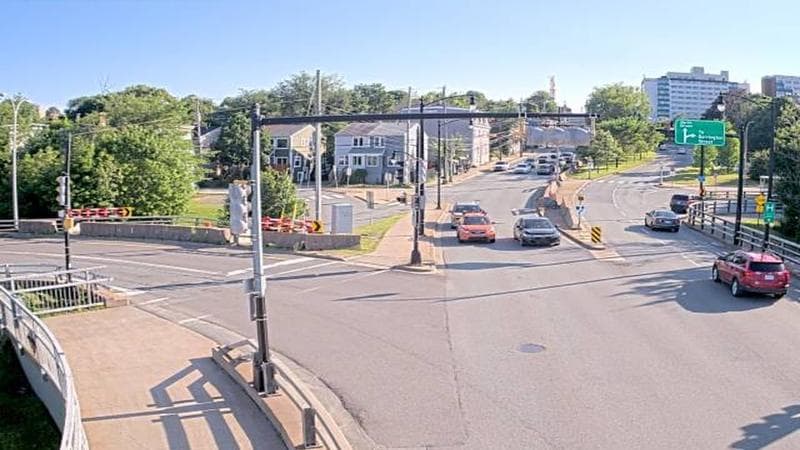 Mac Donald Bridge - Dartmouth bound