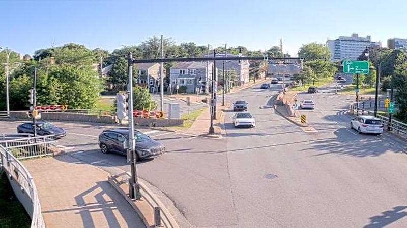 Mac Donald Bridge - Dartmouth bound