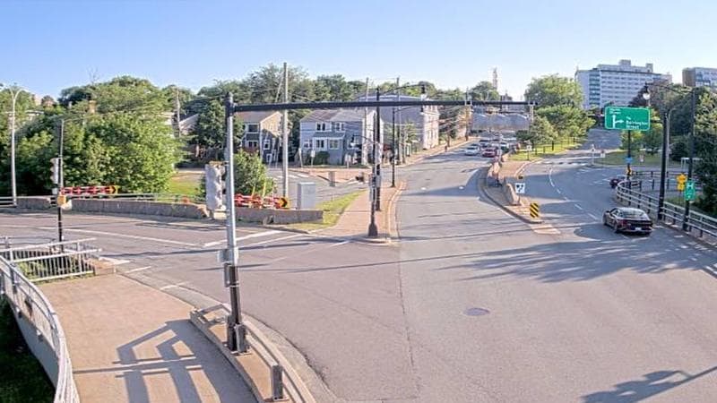 Mac Donald Bridge - Dartmouth bound