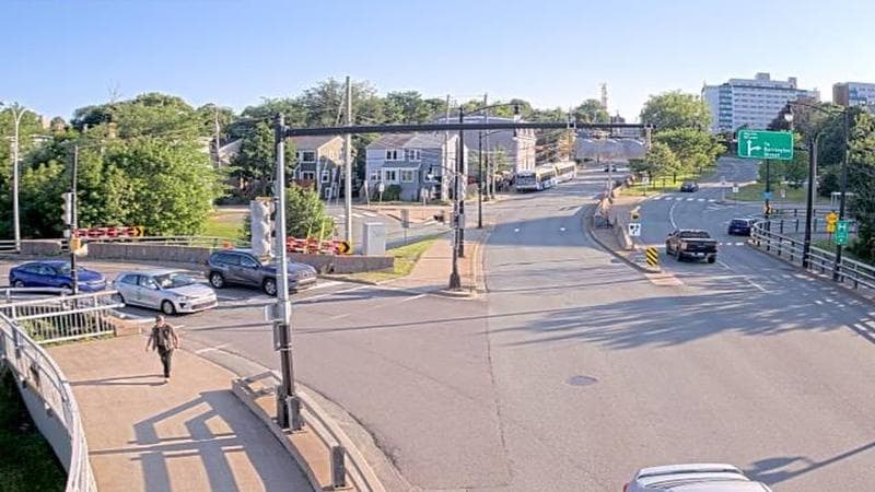 Mac Donald Bridge - Dartmouth bound