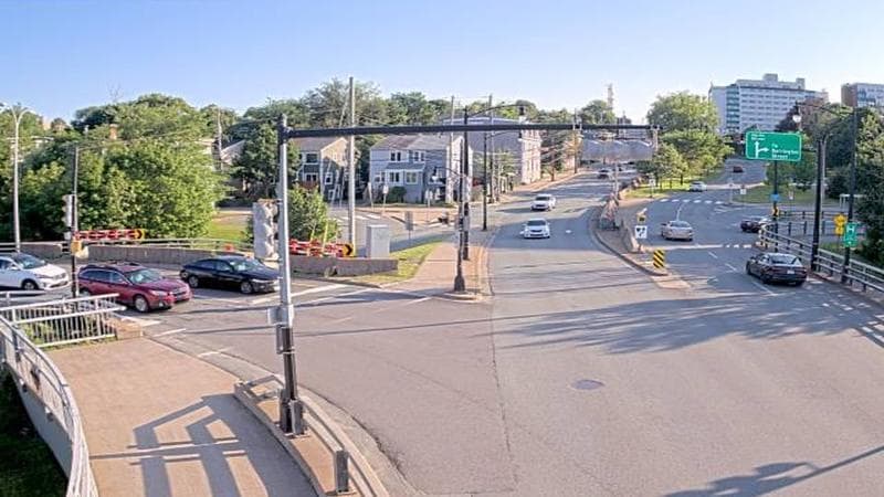 Mac Donald Bridge - Dartmouth bound