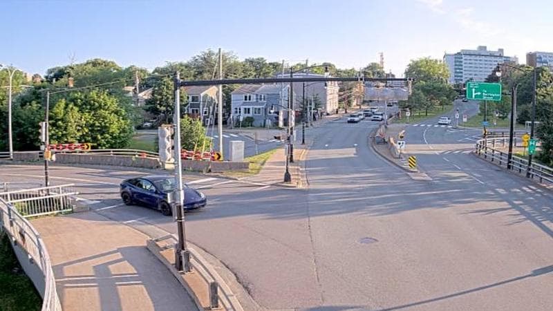 Mac Donald Bridge - Dartmouth bound