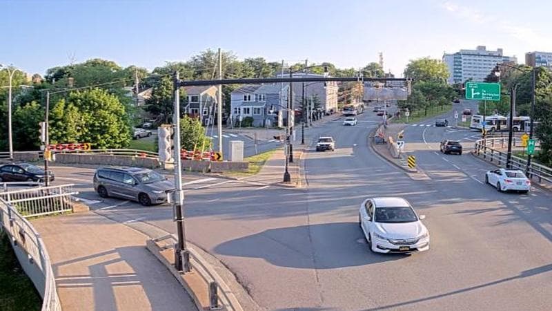 Mac Donald Bridge - Dartmouth bound
