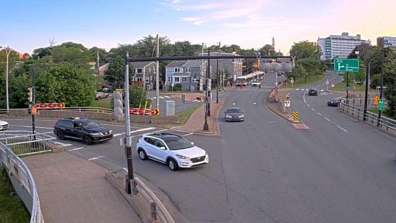 Mac Donald Bridge - Dartmouth bound
