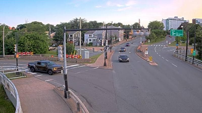 Mac Donald Bridge - Dartmouth bound