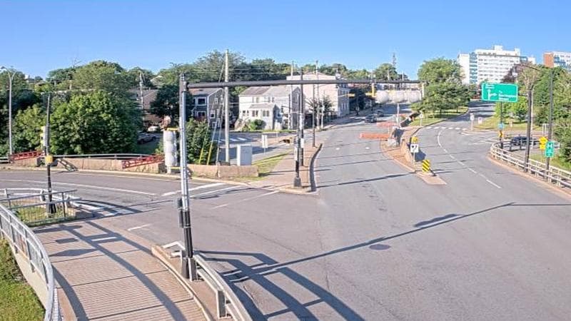 Mac Donald Bridge - Dartmouth bound