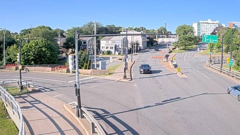 Mac Donald Bridge - Dartmouth bound
