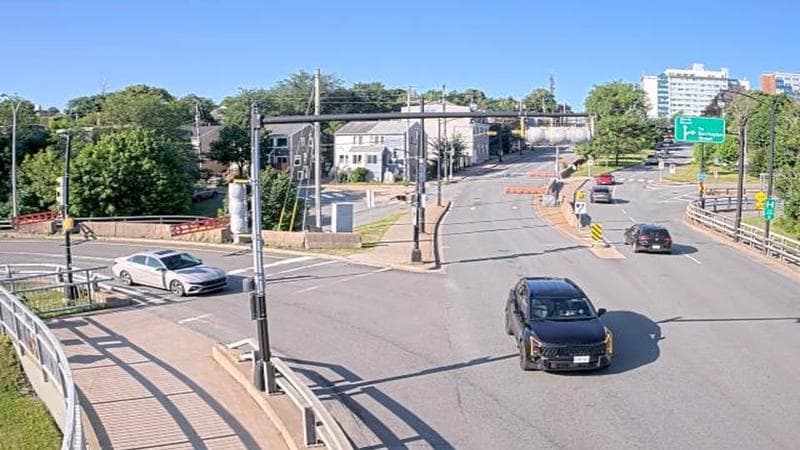 Mac Donald Bridge - Dartmouth bound