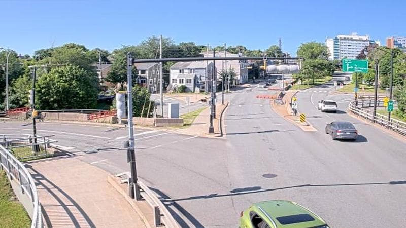Mac Donald Bridge - Dartmouth bound