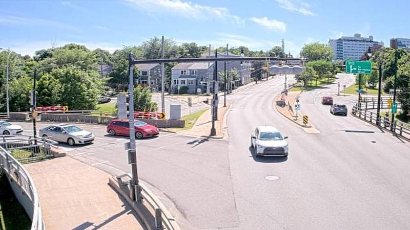 Mac Donald Bridge - Dartmouth bound