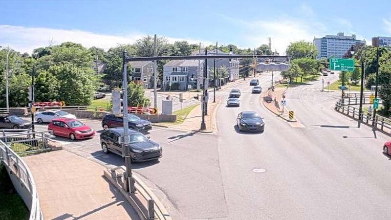 Mac Donald Bridge - Dartmouth bound