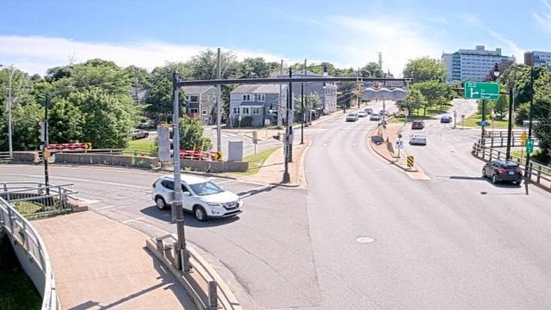 Mac Donald Bridge - Dartmouth bound
