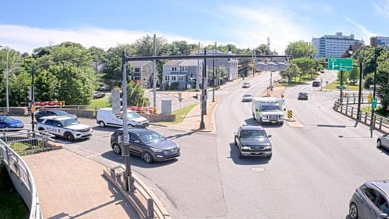 Mac Donald Bridge - Dartmouth bound