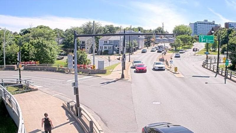 Mac Donald Bridge - Dartmouth bound