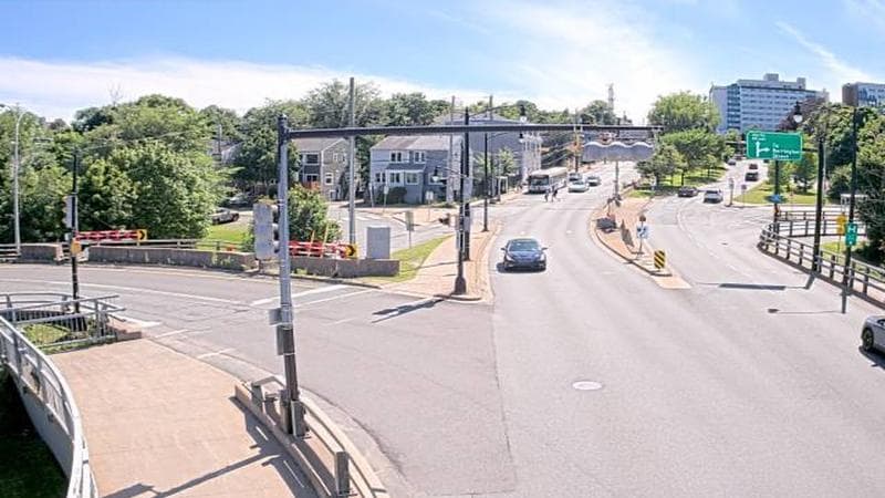 Mac Donald Bridge - Dartmouth bound