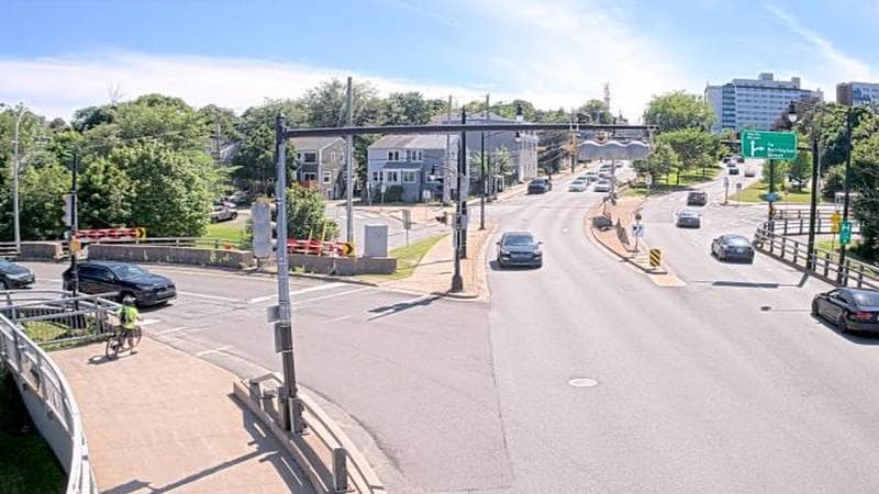 Mac Donald Bridge - Dartmouth bound