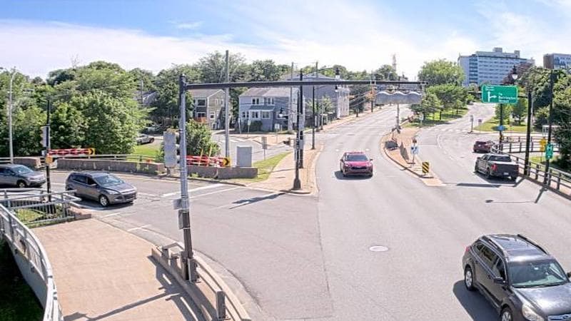 Mac Donald Bridge - Dartmouth bound