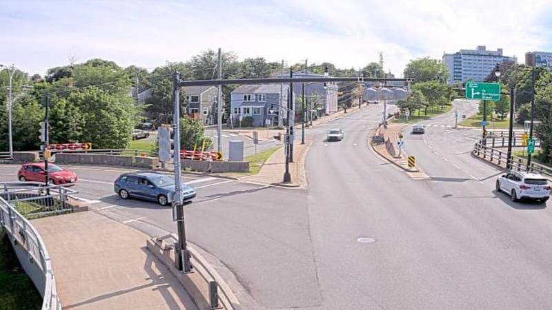 Mac Donald Bridge - Dartmouth bound
