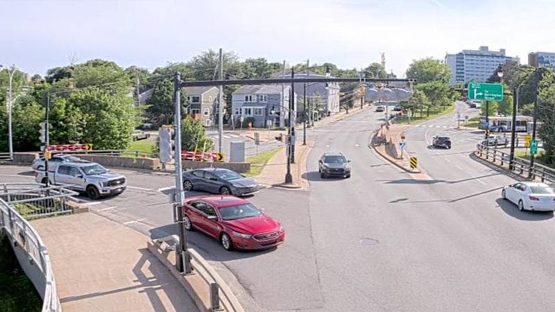 Mac Donald Bridge - Dartmouth bound