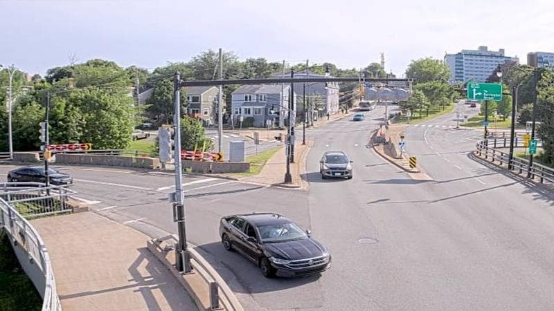 Mac Donald Bridge - Dartmouth bound