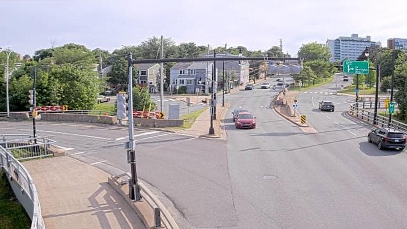 Mac Donald Bridge - Dartmouth bound