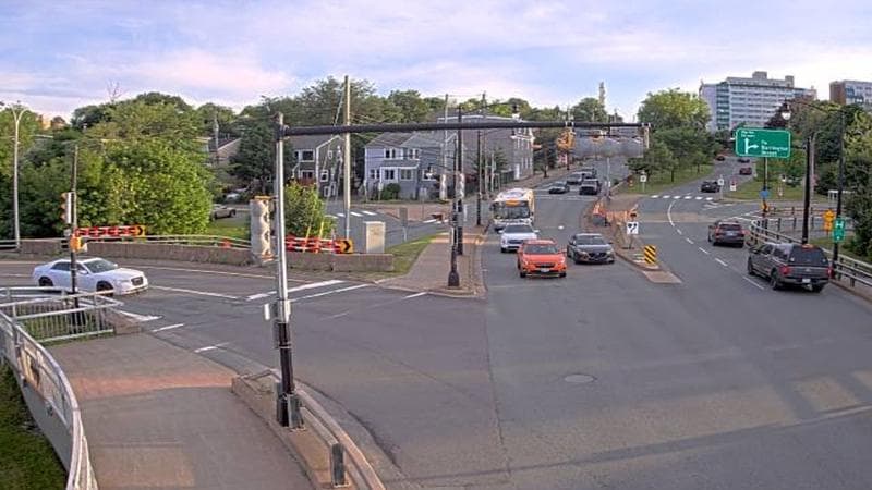 Mac Donald Bridge - Dartmouth bound