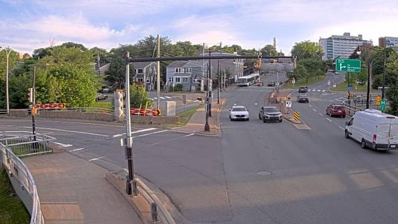 Mac Donald Bridge - Dartmouth bound