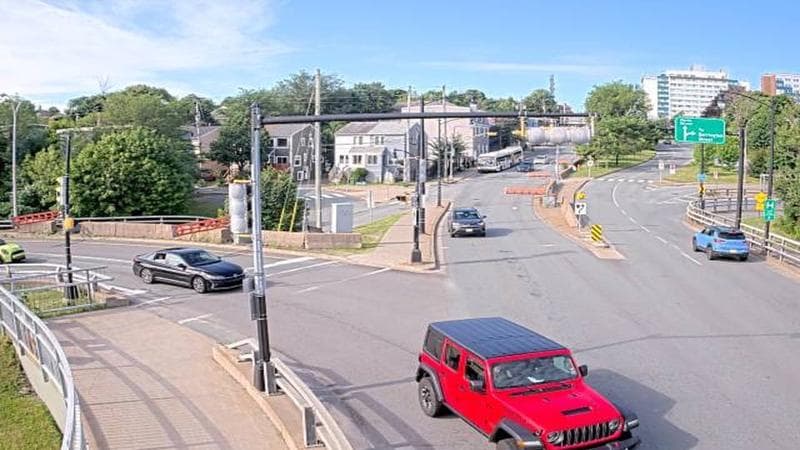 Mac Donald Bridge - Dartmouth bound