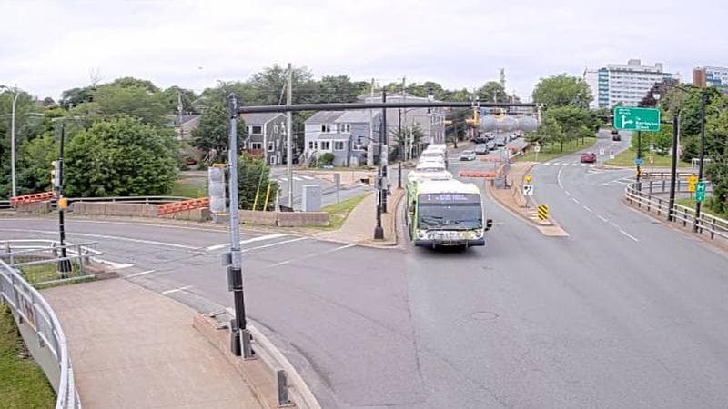 Mac Donald Bridge - Dartmouth bound