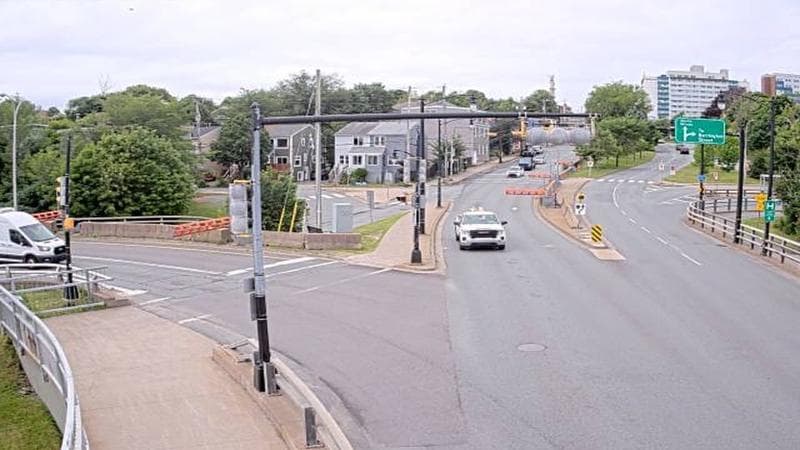 Mac Donald Bridge - Dartmouth bound