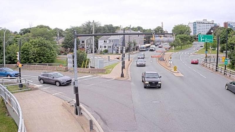 Mac Donald Bridge - Dartmouth bound