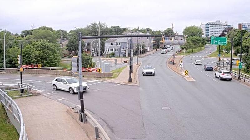 Mac Donald Bridge - Dartmouth bound