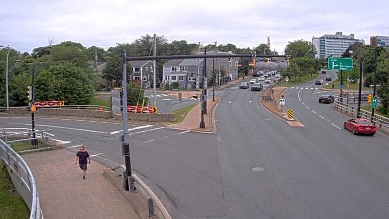 Mac Donald Bridge - Dartmouth bound