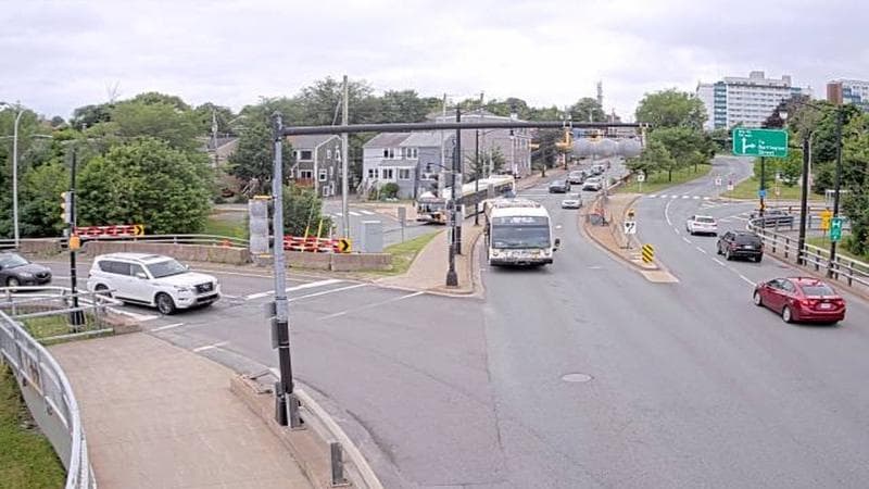 Mac Donald Bridge - Dartmouth bound