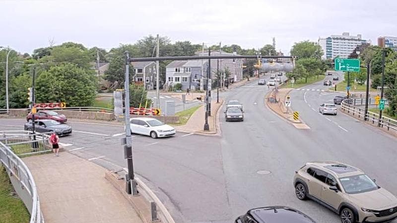 Mac Donald Bridge - Dartmouth bound