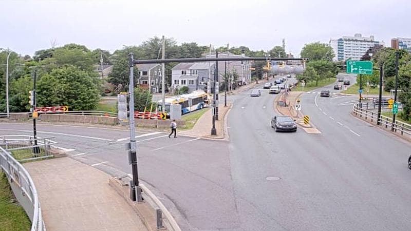 Mac Donald Bridge - Dartmouth bound