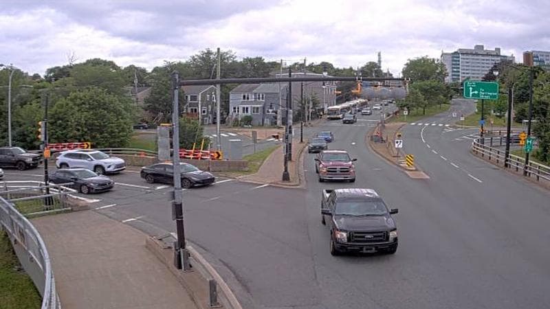 Mac Donald Bridge - Dartmouth bound