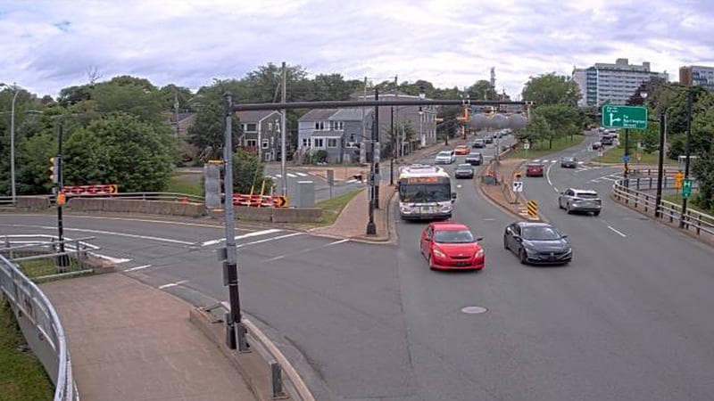Mac Donald Bridge - Dartmouth bound